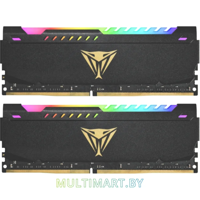Оперативная память Patriot Viper Steel RGB 2x16GB DDR4 PC4-21300 (PVSR432G320C8K)